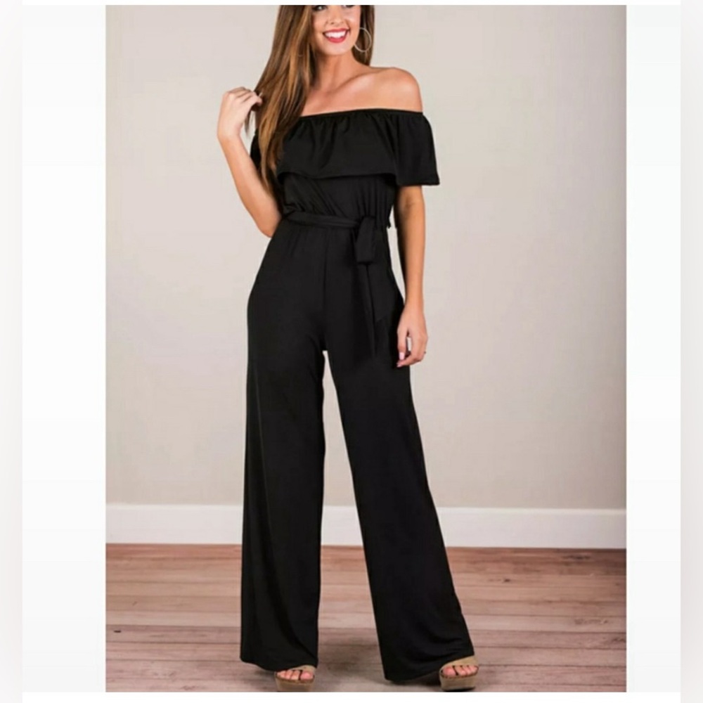 Windsor | Off Shoulder Jumpsuit
